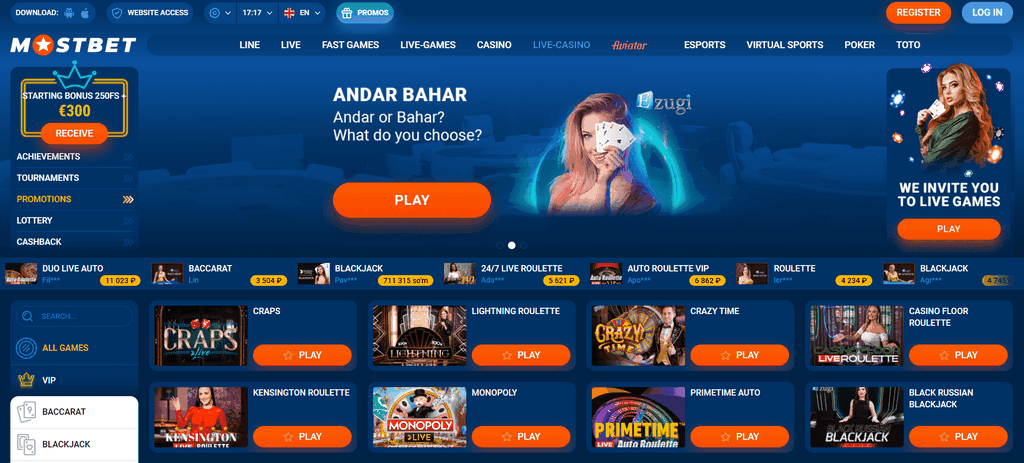 Mostbet Casino Site UA - Офіційний сайт в Україні