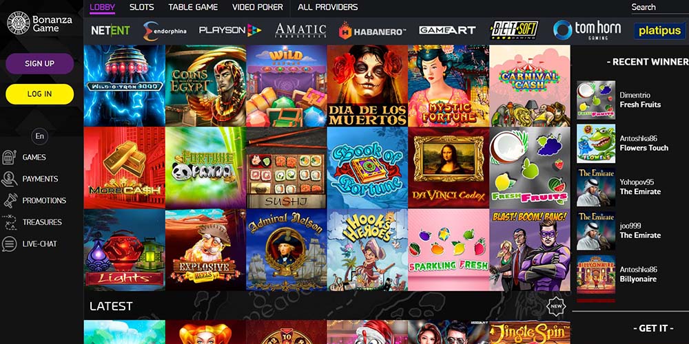 BonanzaGame Casino Odkryj Świat Gier i Niezapomnianych Wrażeń