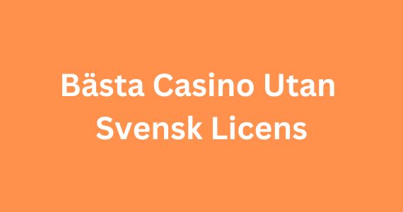 Spela på casino utan svensk licens Swish